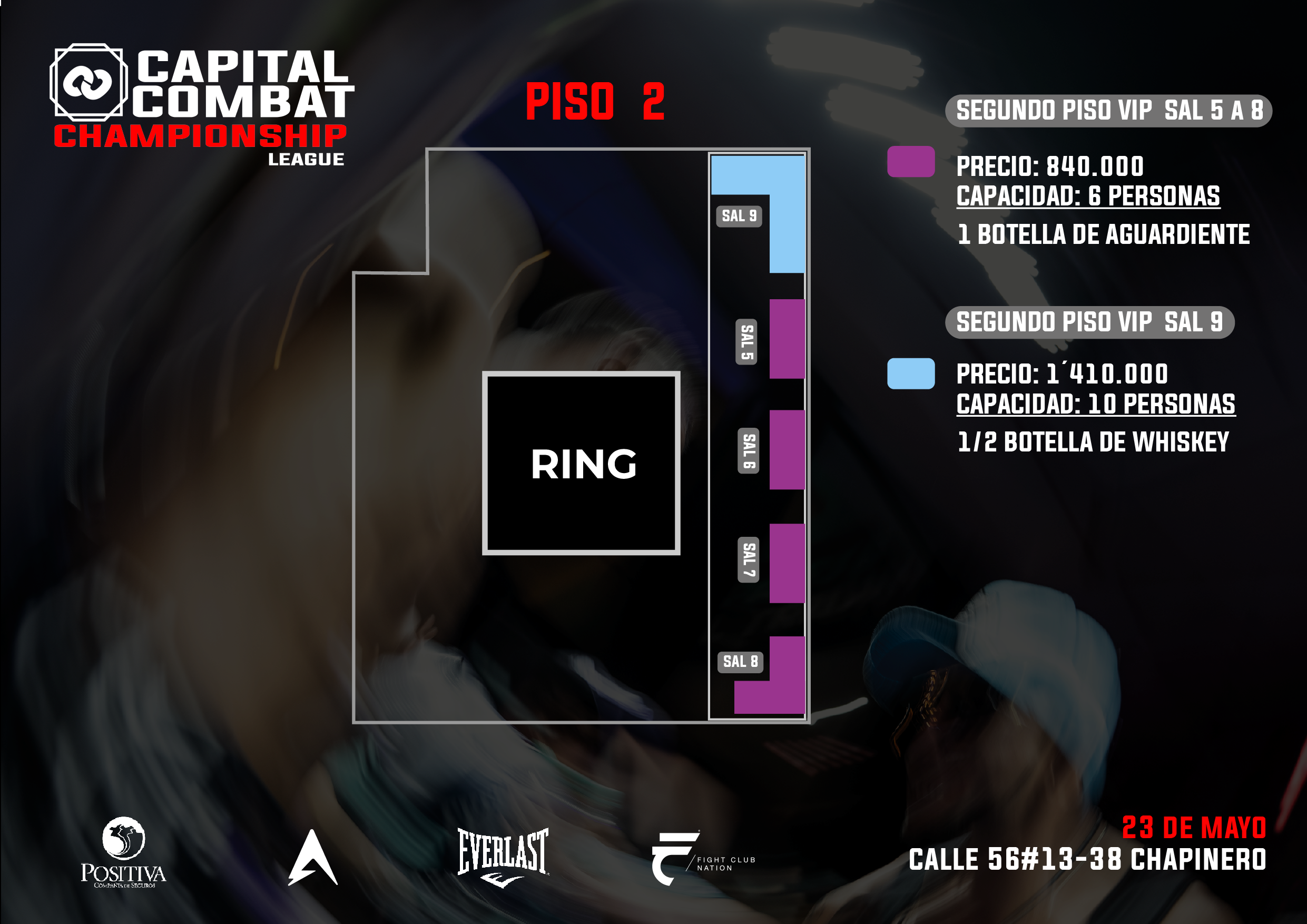 Tickets piso 2